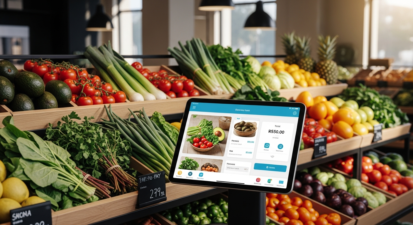 Pointify POS Interface on Tablet